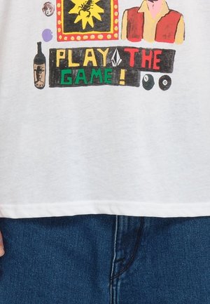 T-Shirt print - white