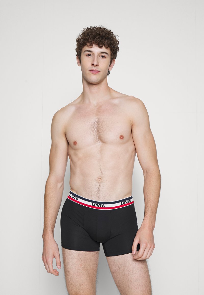 Levi's® MEN LOGO 3 PACK - Cuecas boxer - warm olive