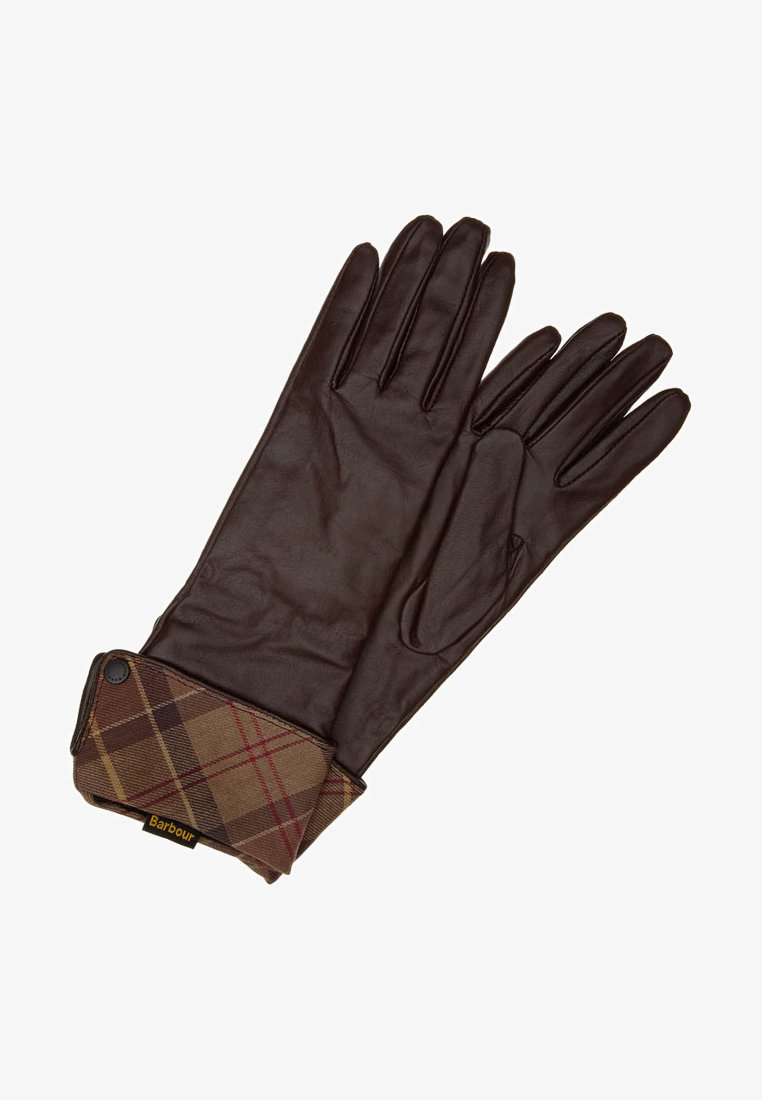 Barbour LADY JANE GLOVE - Luvas - choc