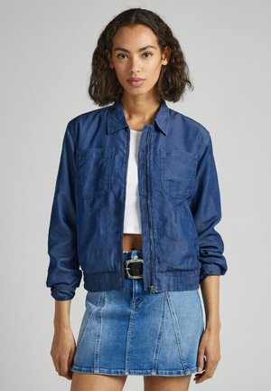 Chemisier Carmen Chambray pour femmes en Bleu