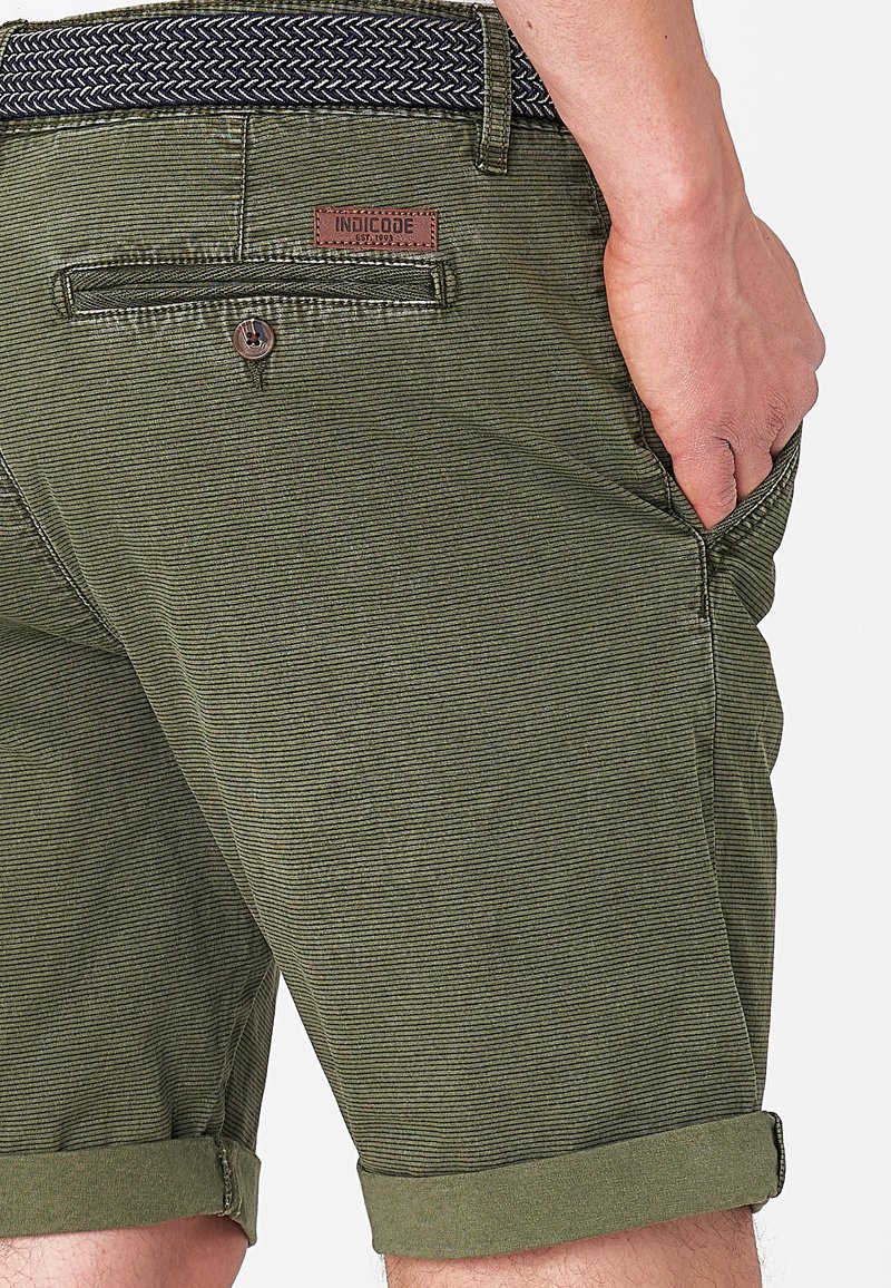 Herren Chino Shorts | INDICODE JEANS CAEDMON Shorts cypress/dunkelgrün - TB45253 Herren Chino Shorts | INDICODE JEANS CAEDMON Shorts cypress/dunkelgrün - TB45253