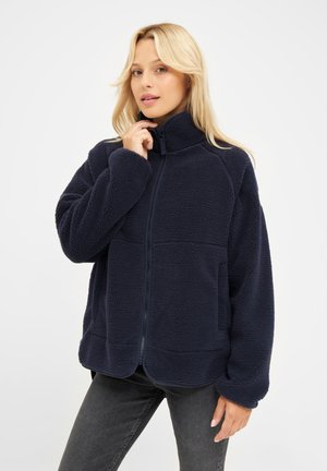 KUSCHELBY - Fleece jacket - navy