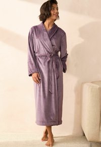 Next SUPERSOFT - REGULAR FIT - Morgonrock - lilac purple