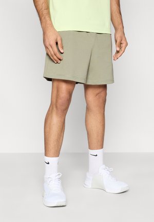 SHORT - Športne kratke hlače - light army/pale ivory
