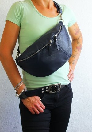 DrachenLeder, TOSCANTO - Bum bag - blau