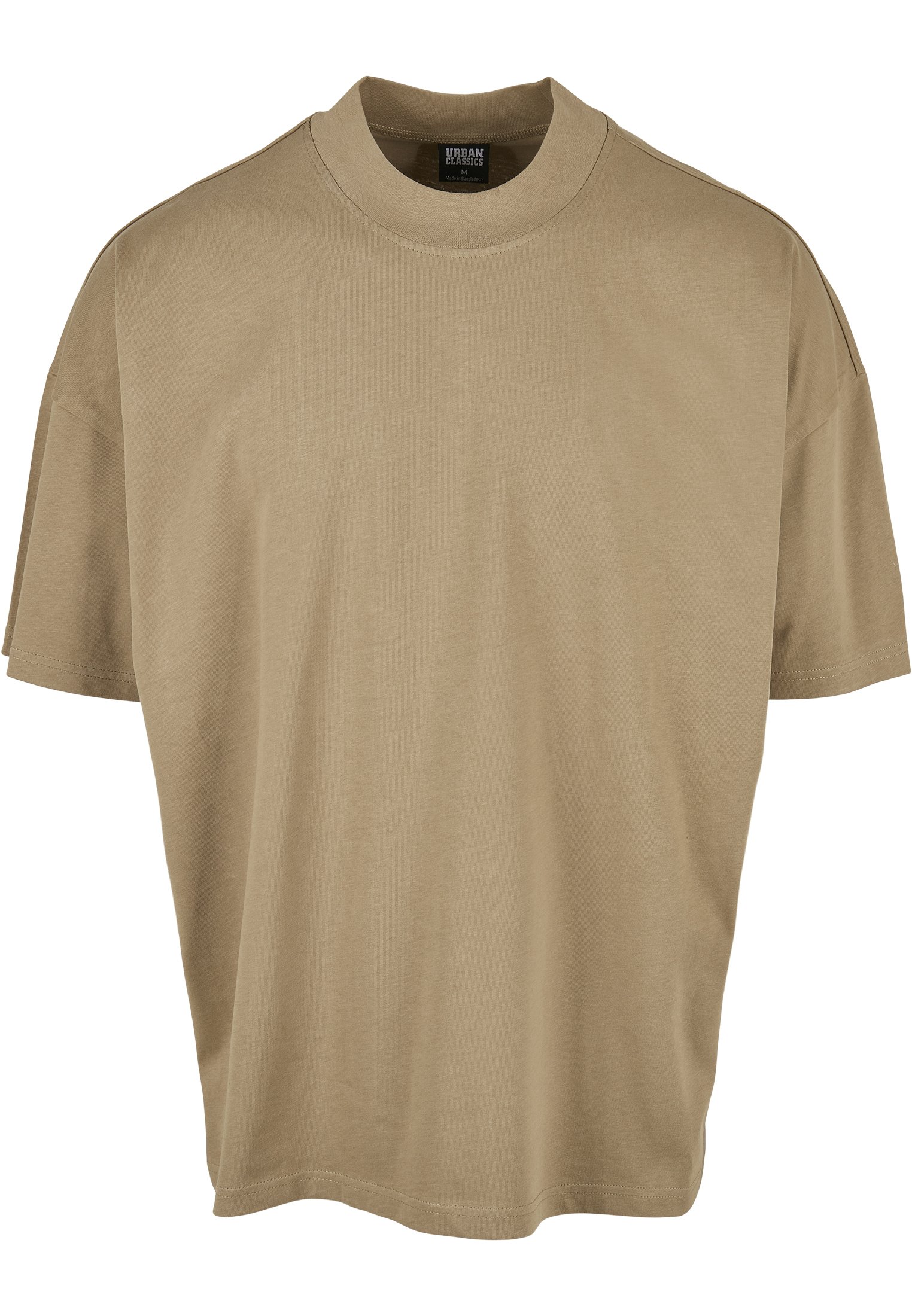Urban Classics Herren Sweatshirt Mit Mock Neck – Oversize Aus Brushed Fleece