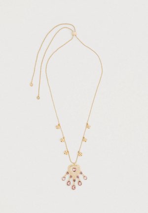 HEART PENDANT - Colar - gold-coloured/pink
