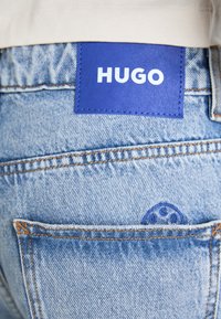 HUGO LENI - Wide leg - turquoise/aqua