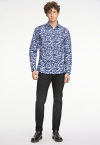 Lindbergh AOP FLORAL L/S - Overhemd - navy