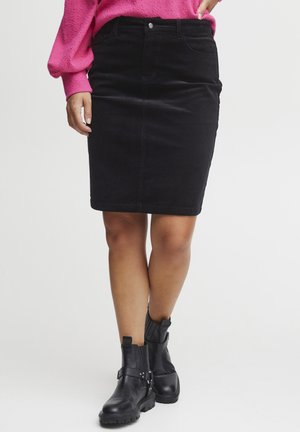 MILA - Pencil skirt - black beauty