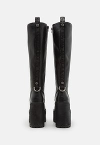 Buffalo KILLAH LACE UP HI - Botas de tacón - black