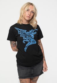 Paradiso Clothing SABBATH LIGHTNING HENRY - Print T-shirt - black