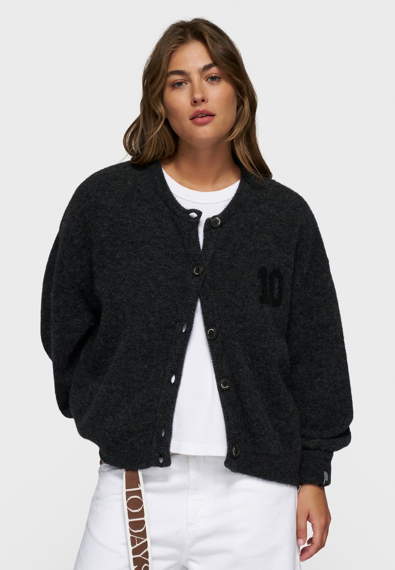 10DAYS SOFT BASEBALL - Bomberjacke - antra melee