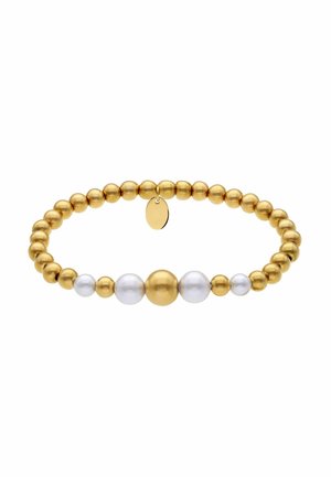 STATEMENT - Armband - gold white