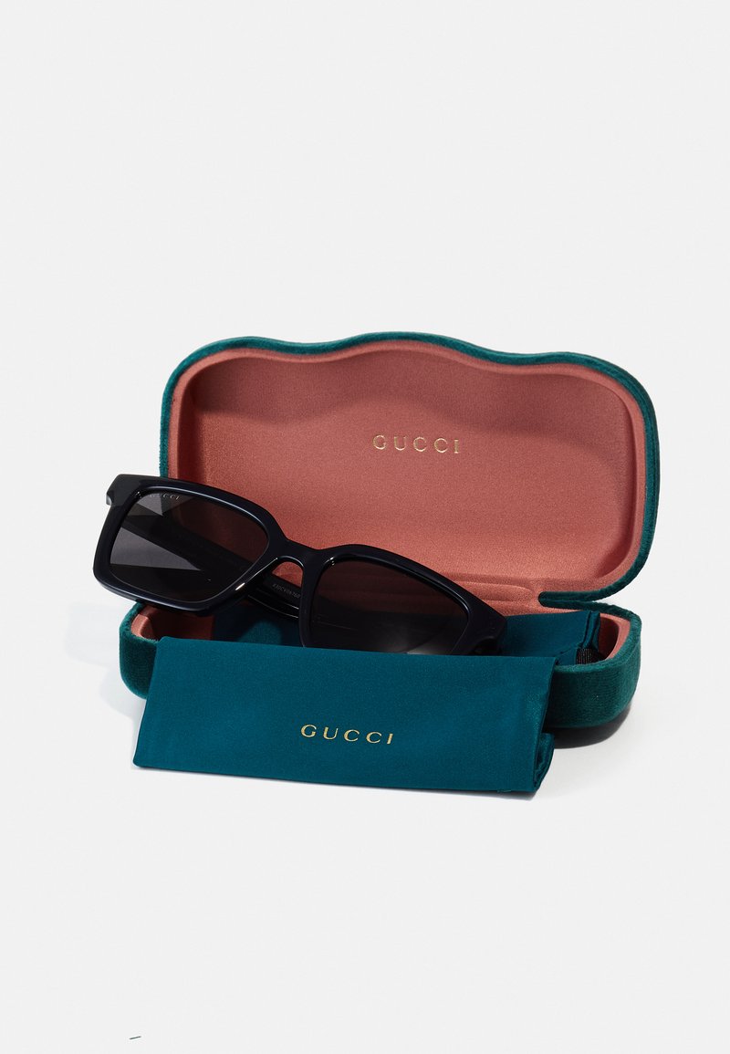 Gucci Black Sunglasses with Teal Case and Teal Pouch Accessories | Gucci Black Sunglasses With Teal Case | Poshmark main image 3
