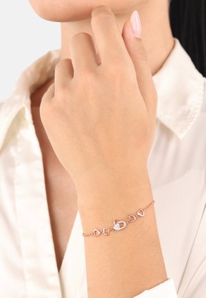 HEARTS - Bracelet - rosefarben