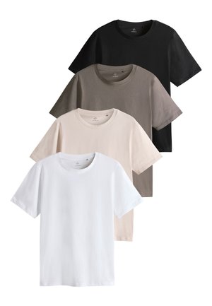 THE SET REGULAR FIT 4 PACK  czarny