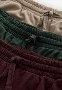 Next LIGHTWEIGHT 3 PACK STANDARD - Donji dijelovi trenirke - red green neutral