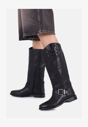 Kaubojske/motorističke čizme - black
