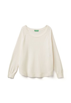 FLARED - Pullover - white