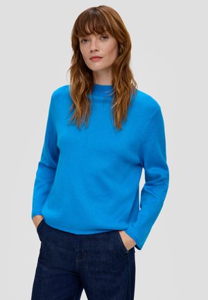 Strickpullover - royalblau