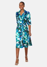 LolaLiza WITH BLURRY - Shirt dress - blue faience