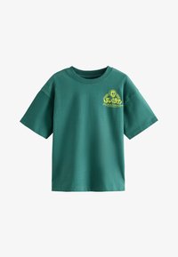 Niet geselecteerd, green skeleton back print