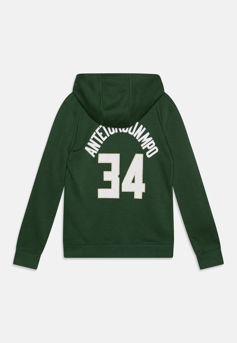 Giannis Antetokounmpo Hoodie Bucks Men's '47 Hunter Green