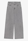 Wide leg - grey denim