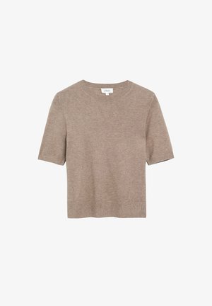 s.Oliver, STRICKPULLOVER - T-shirt basic - karamell