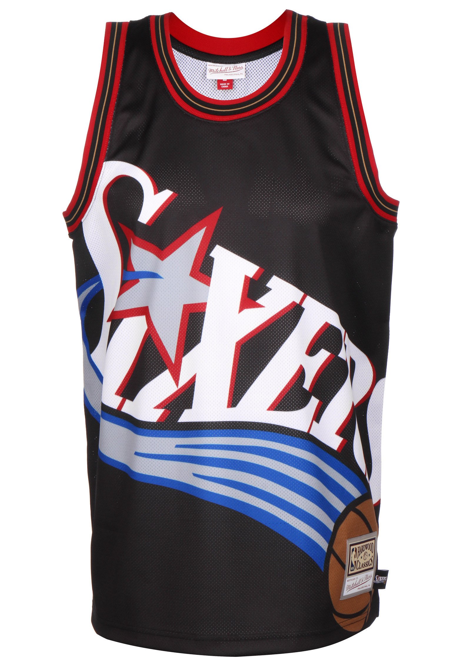 sixers big face shorts