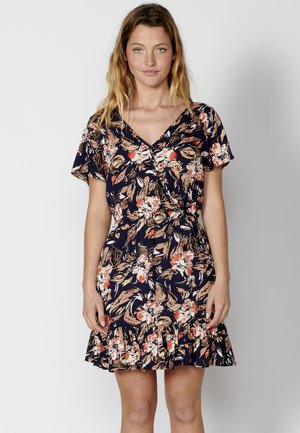 SHORT SLEEVE  - Rochie de zi - navy