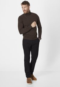 Redpoint ODESSA REGULAR FIT MIT STRETCH - Chino - black