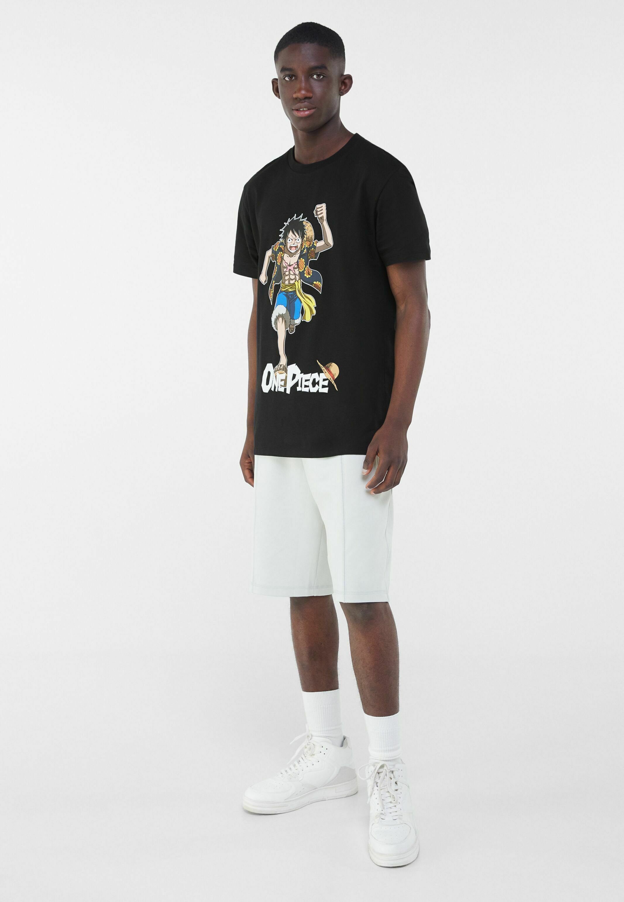 Bershka ONE PIECE - Print T-shirt 