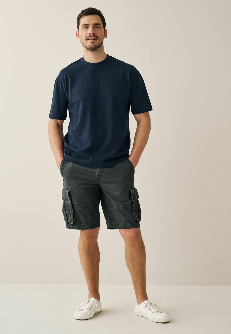 Next Jeansshort grijs