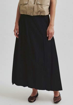 VIKTORIA BALLOON - Maxi skirt - black