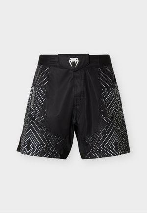 Venum, MIDNIGHT FURY FIGHT SHORTS - Sport rövidnadrágok - black/grey/silver-coloured