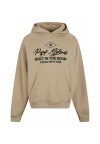 BUILT IN THE BOOM LOGO - Hoodie - aluminium