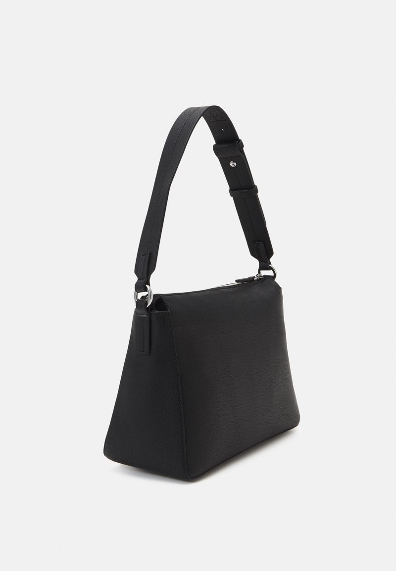 HUGO - CHRIS SHOULDER BAG R - Rokassoma - black, Palielināt