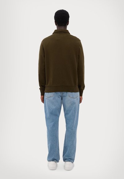 Polo Ralph Lauren LOOPBACK FLEECE QUARTER-ZIP SWEATSHIRT - Mikina - dark loden