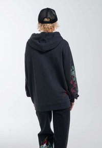 Ed Hardy TRUE SNAKE HOODIE - Sweatjacke - charcoal