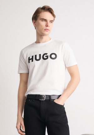 DULIVIO - T-shirt con stampa - open white