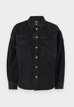 ONLY ONLANNI SHIRT JACKET - Denim jacket - black