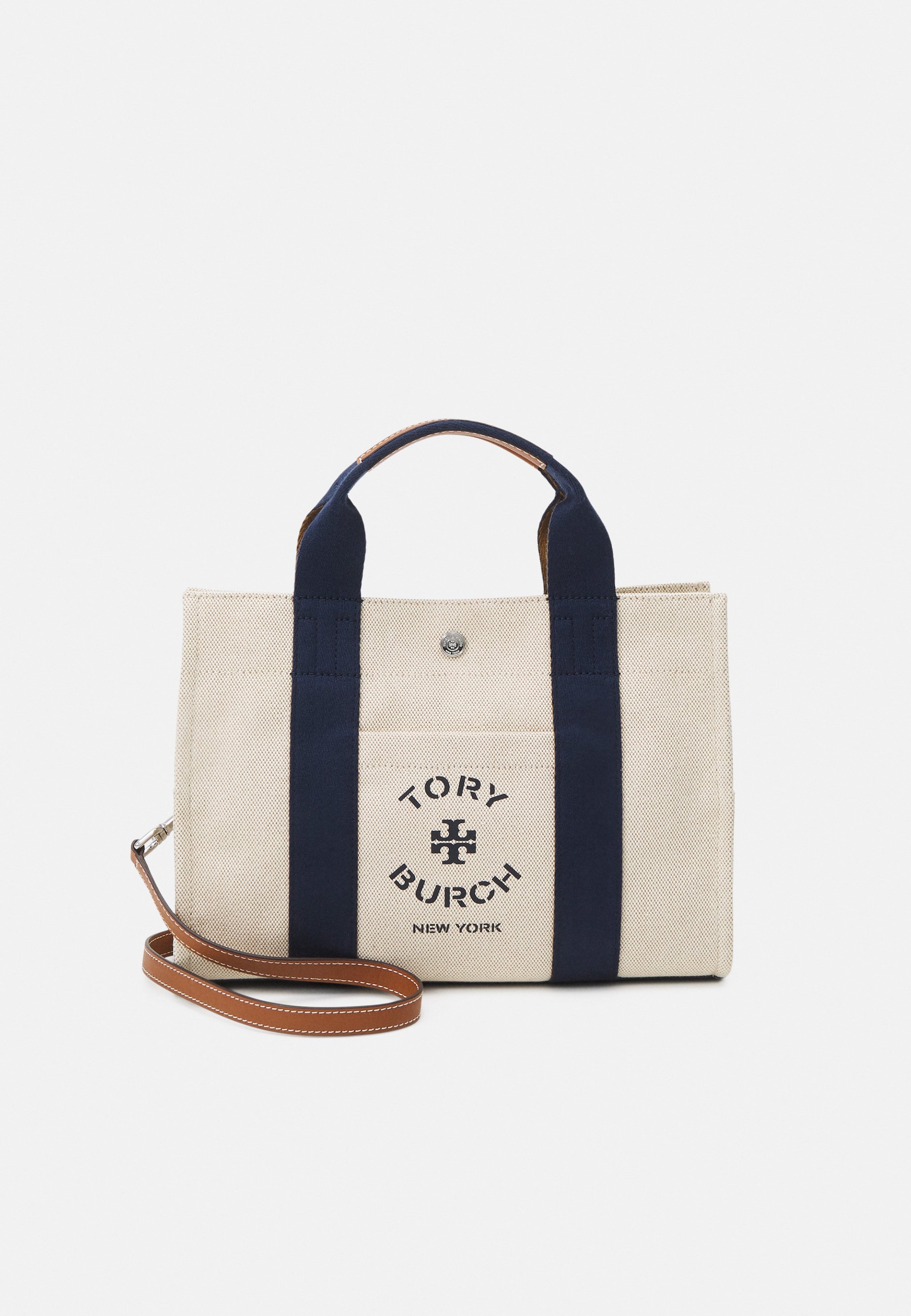 Canvas tote tory burch Clearance
