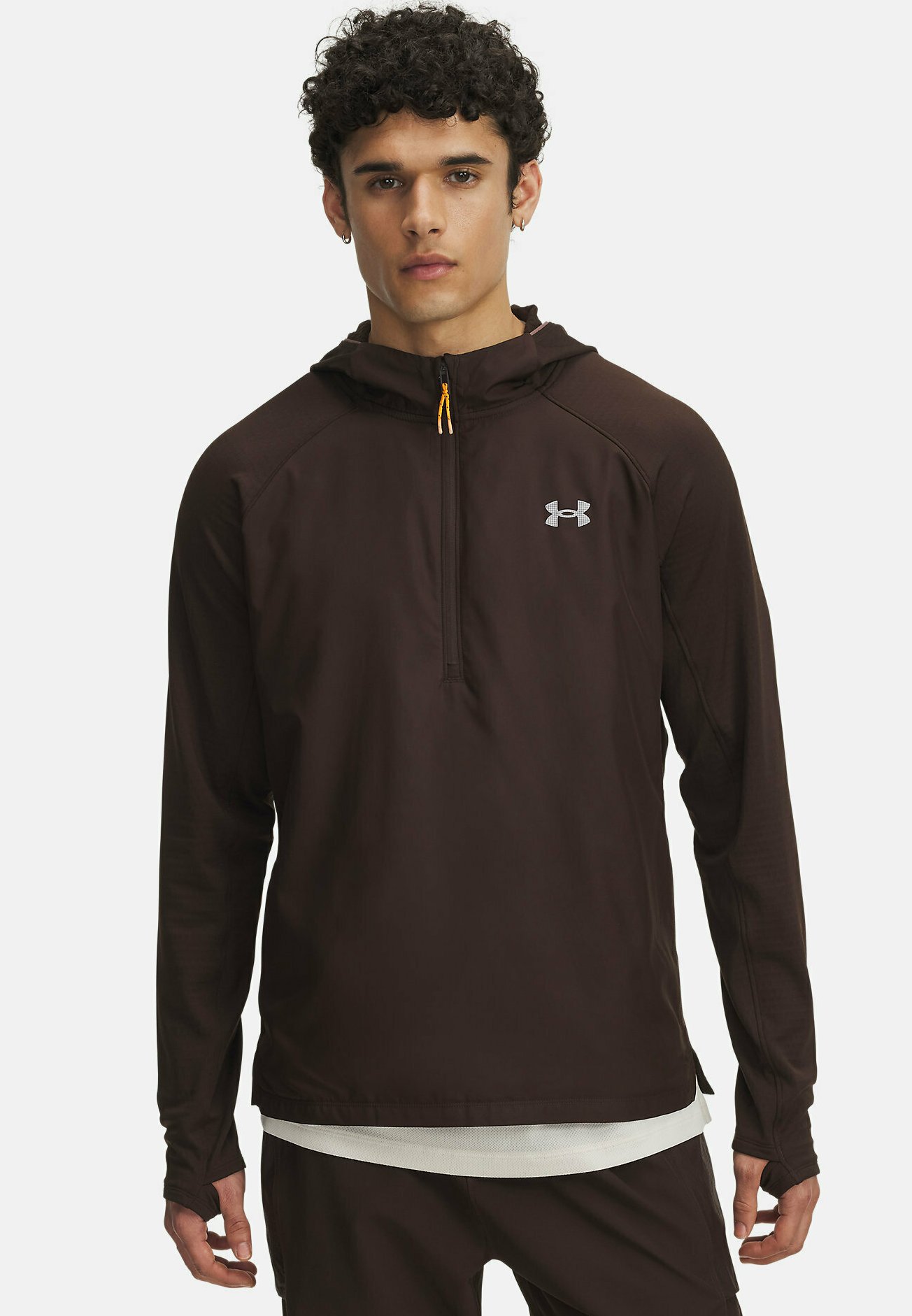 Under Armour LAUNCH TRAIL Camiseta de manga larga kona brown