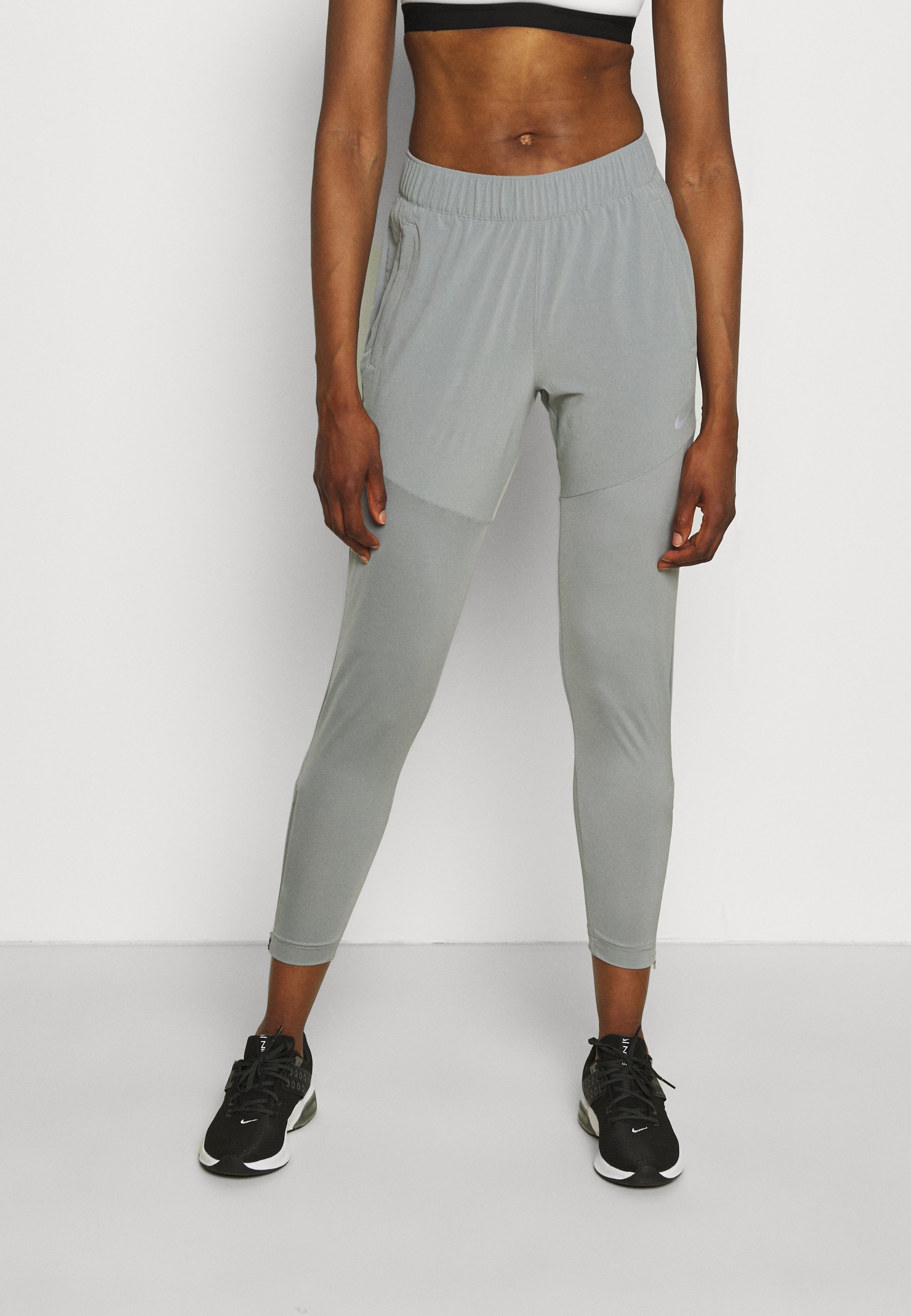 nike grey essentials slim joggers