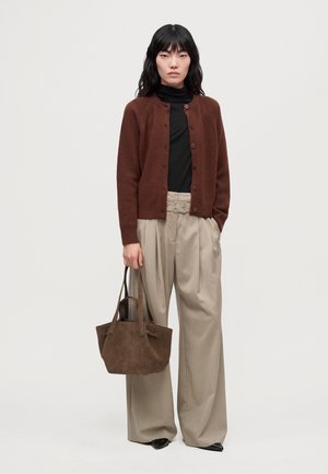 Zign by Zalando, LEATHER - Sac à main - brown