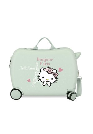 Hello Kitty, SANRIO HELLO KITTY PARIS 38CM  - Trolley - green