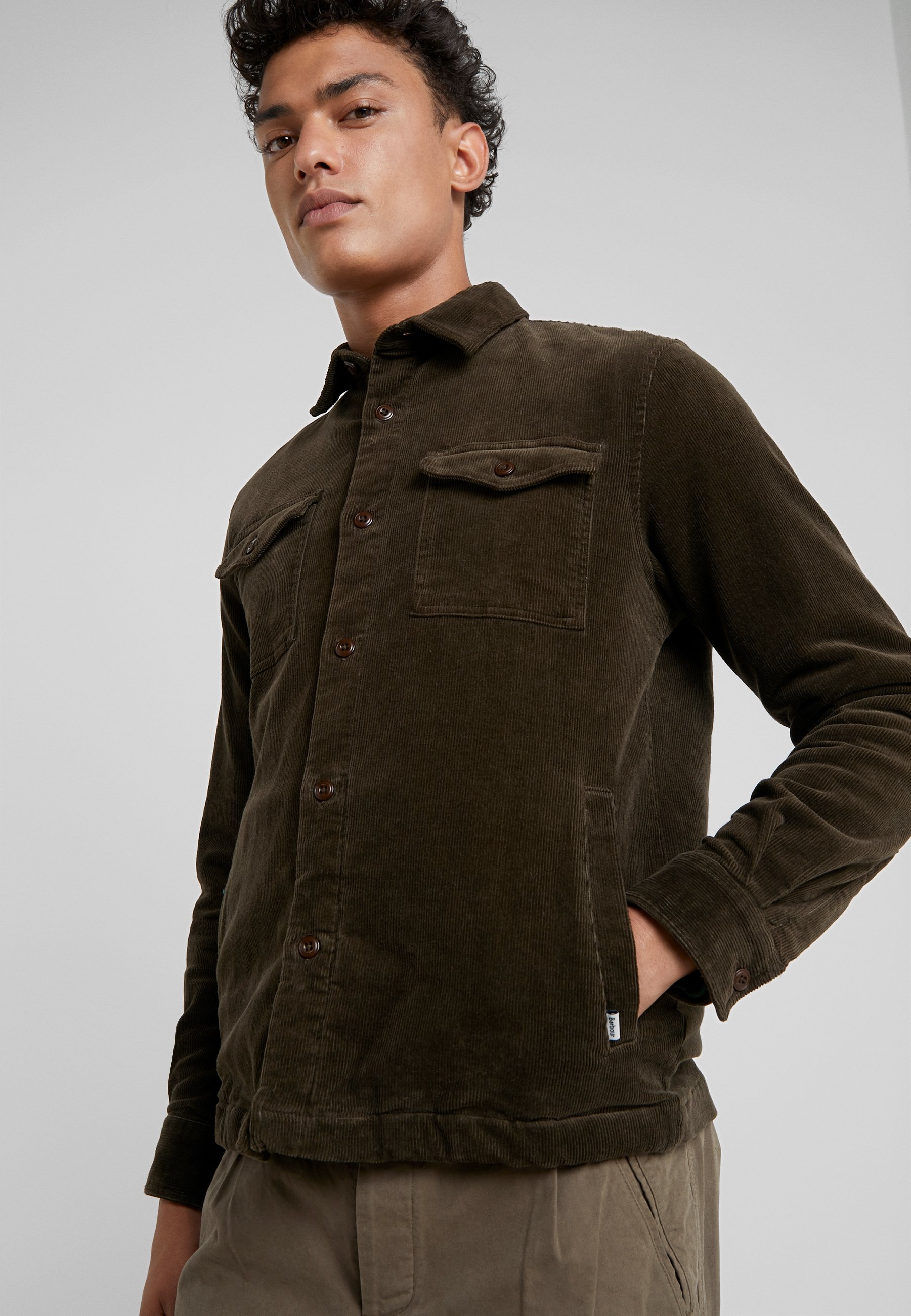barbour overshirt