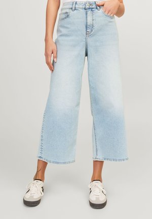 JJXX MILLA WIDE  CULOTTE - Wide Leg - light blue denim